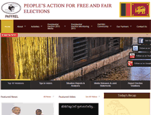 Tablet Screenshot of paffrel.com